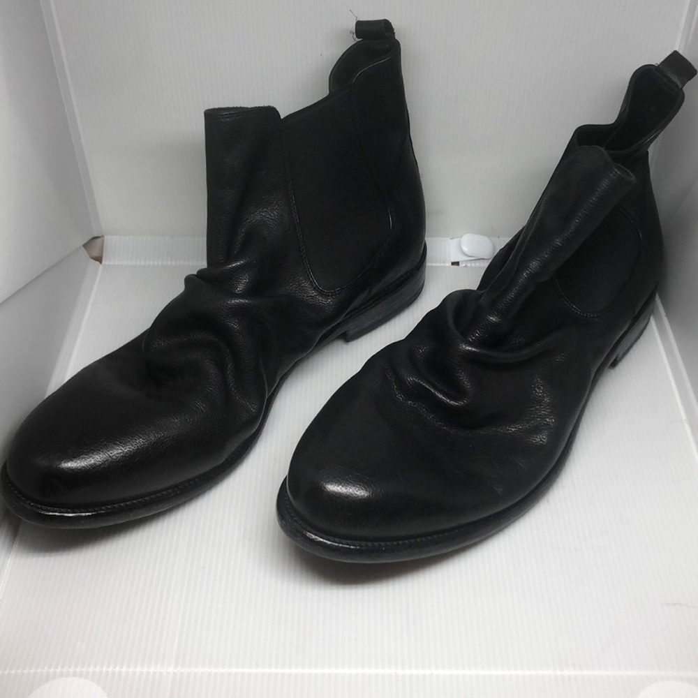 JUMP New York Black Leather “Justin” Boots size 12